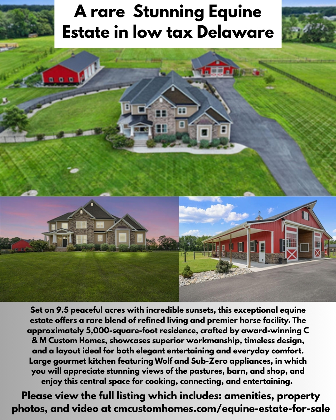 Rare Find Equine Estate