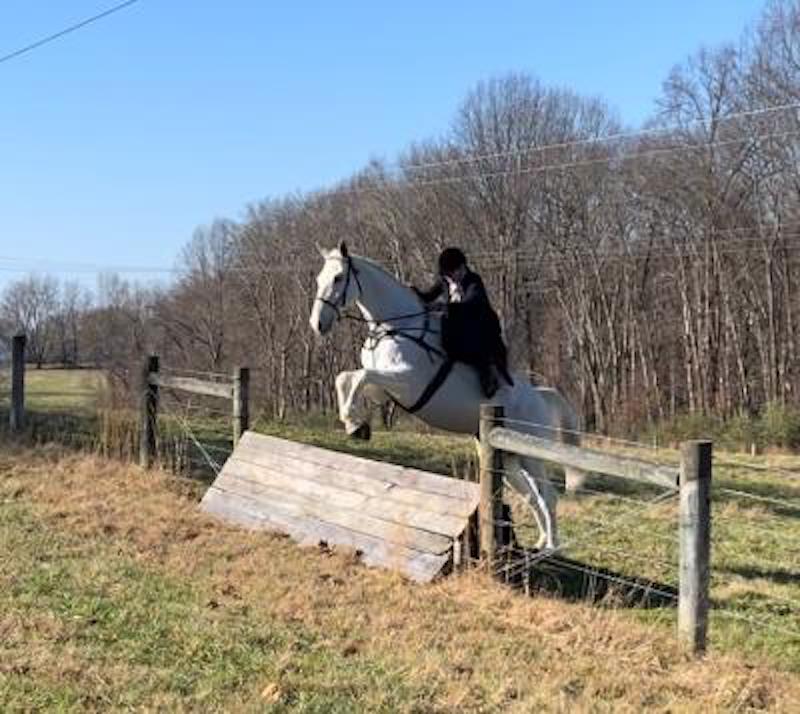 Action side saddle jump