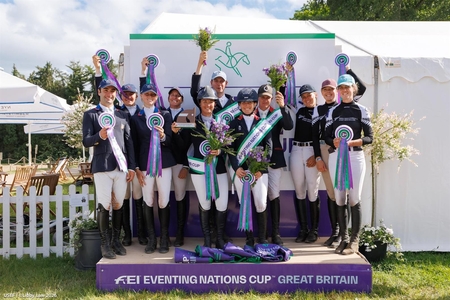Bicton podium Leslie Law