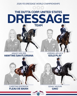 Dressage team for WEG