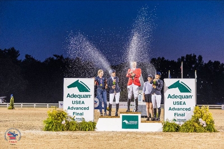 Eventing Advance podium
