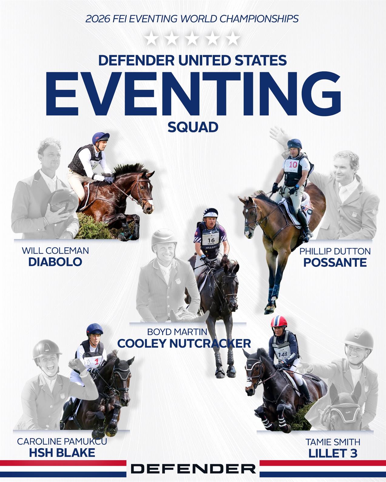 Eventing team for WEG