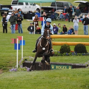 Jane Sleeper and UN at the sunken road by Heather McGreer