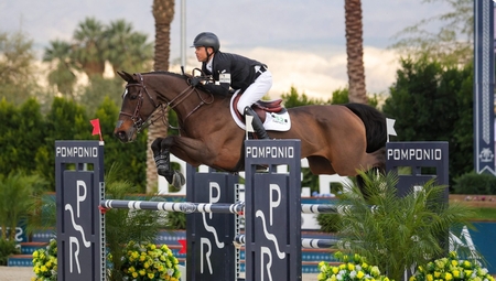 Kent Farrington on Orafino High Sesert Ssort Photo