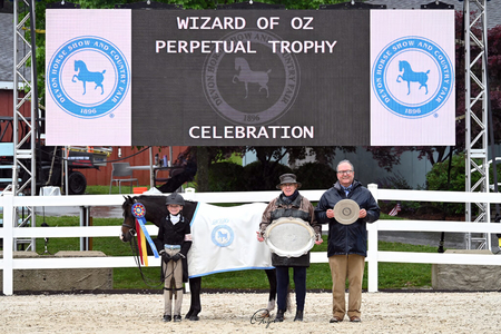Lilly Ward and Celebraion trophy Phelps Media