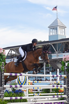 McKayla Langmeier on Pepita VD Rollebeek 2nd class Phelps Sports