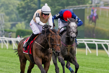 Mr. Percy 1 rallies past Cyber Ninja to win Kiser 5