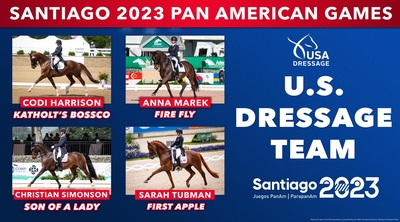 Pan Am dressageeam