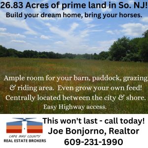 27 Acres Available