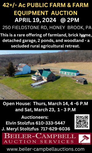 Beiler Campbell Auction April 19th