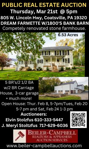 Beiler Campbell Auction-March 21st 2024