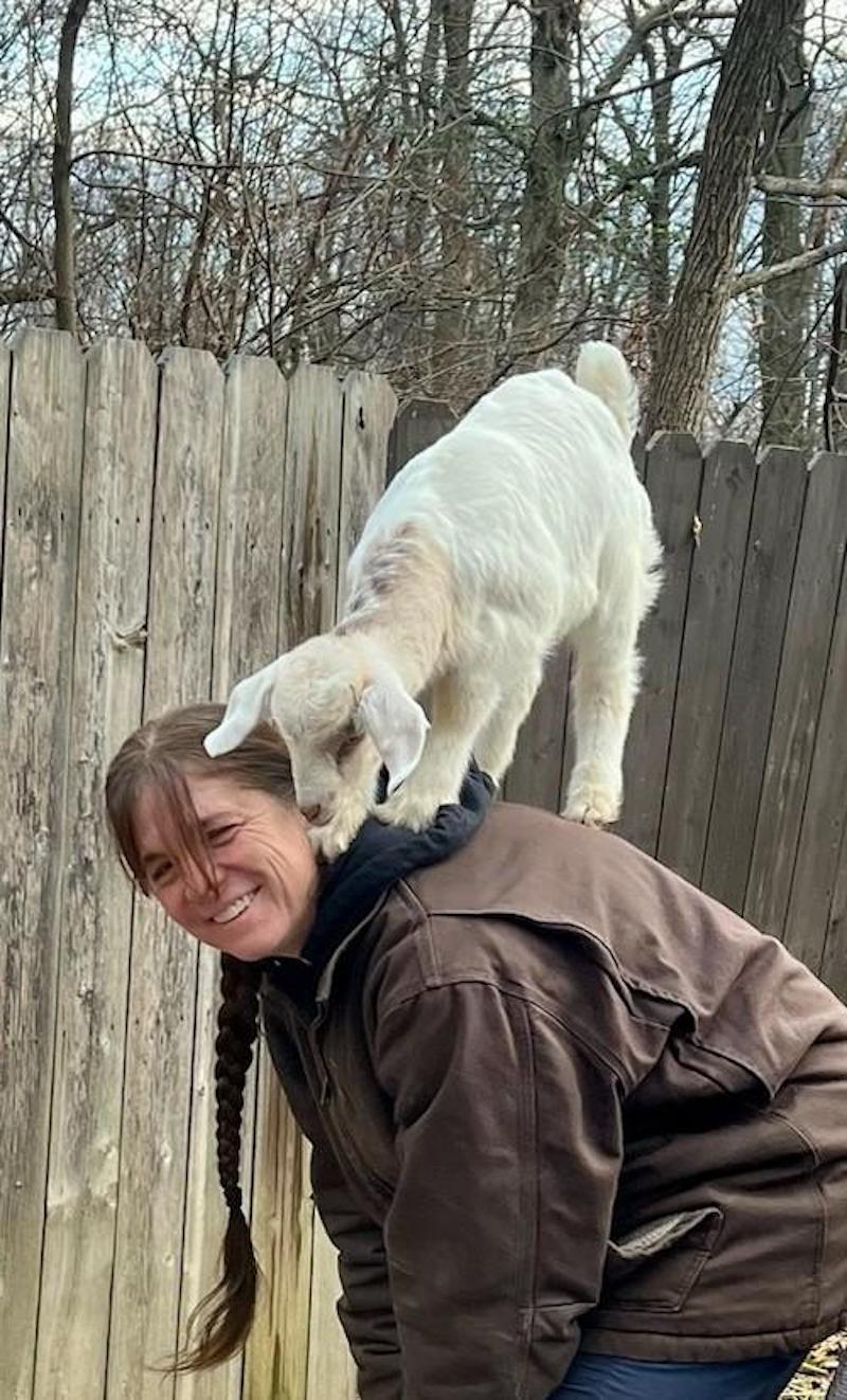 candid goat on irl Hirth