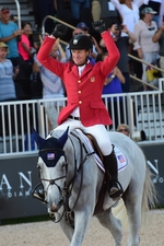 McLain Ward Celebrates photo by Shelley higgins AGM 8626